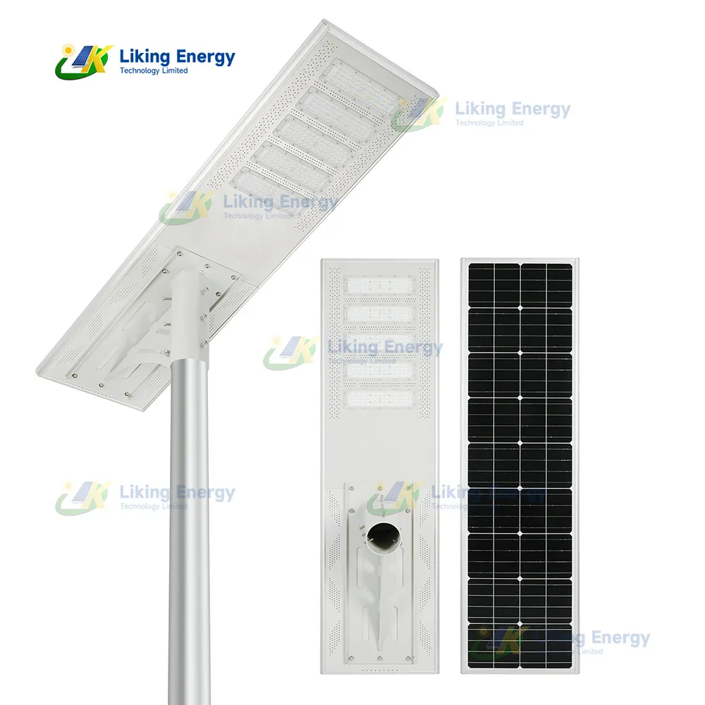 Liking M all-in-one solar street light 120w