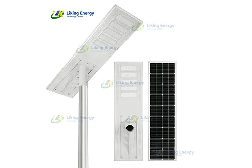 Liking M all-in-one solar street light Product exhibition