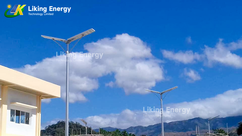 Liking Energy's Commercial Solar Street Light Features